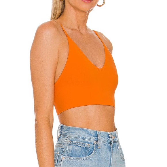 NWT Free People Intimately Malibu Orange Bra - Picture 2 of 7